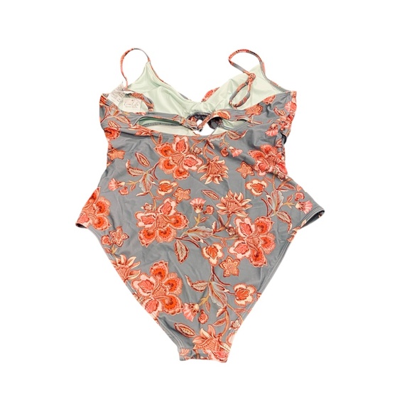 NWT Cupshe Boho Wave One-Piece Swimsuit Sz XL - Picture 2 of 11